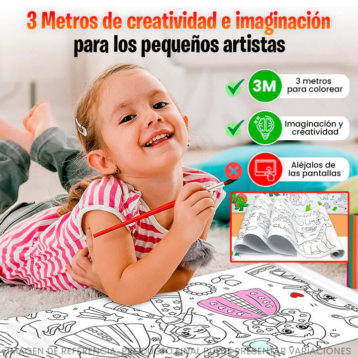 Rollos de Papel para Colorear