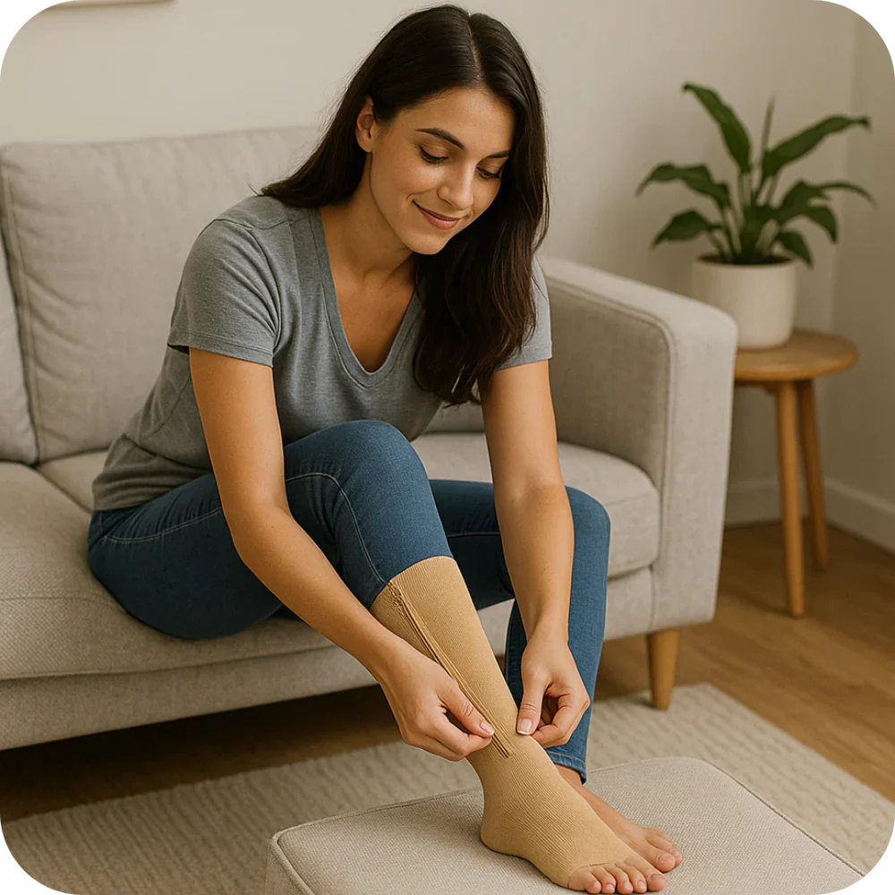 Medias de Compresión Antivarices