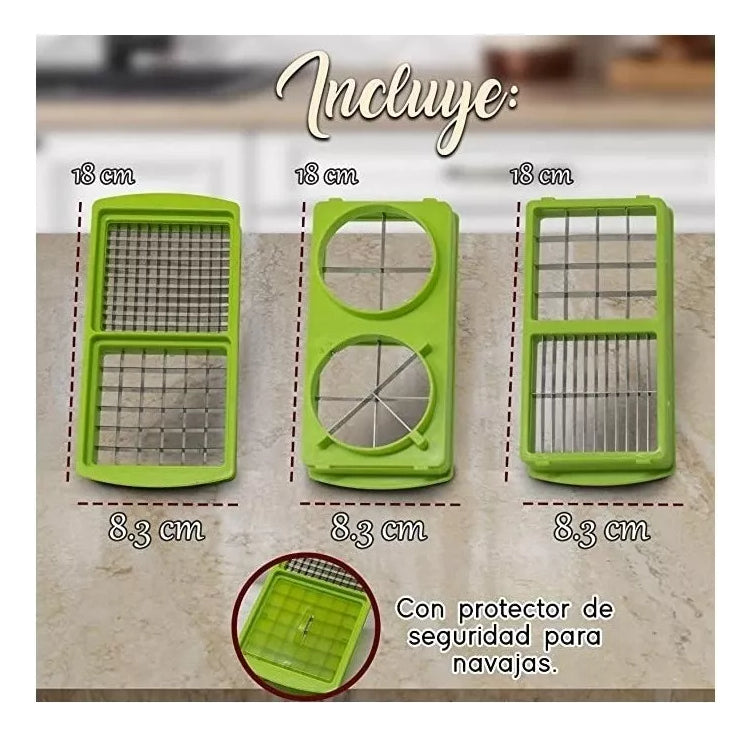 Cortador de verduras 14 en 1