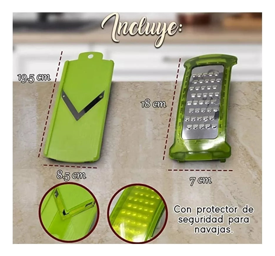 Cortador de verduras 14 en 1