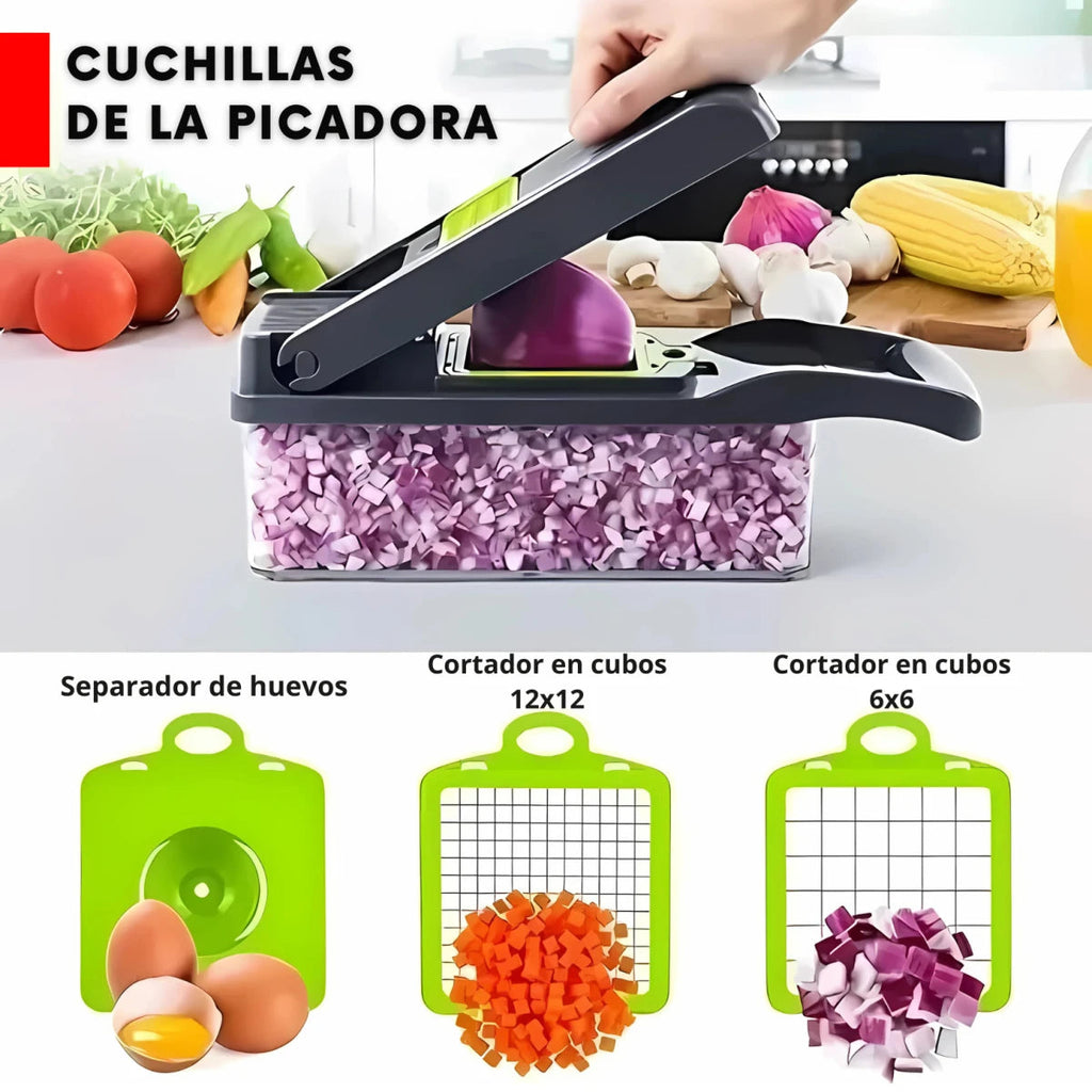 Cortador de verduras 16 en 1