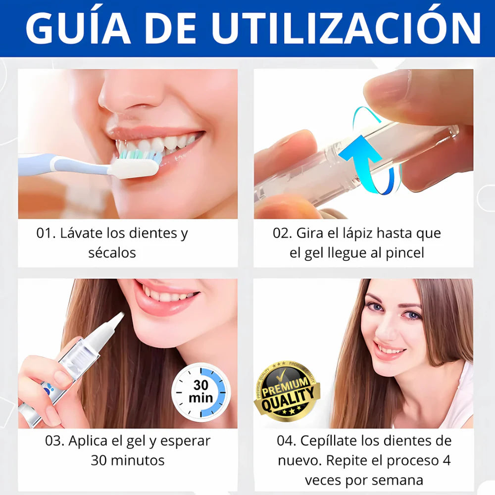2X1 Lápiz Blanqueador Dazzling White™ – Dientes más blancos en minutos, sin dolor ni sensibilidad