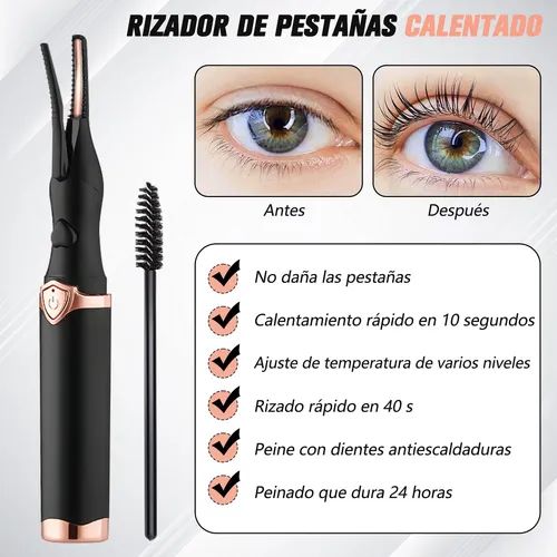 Rizador de pestañas electrico