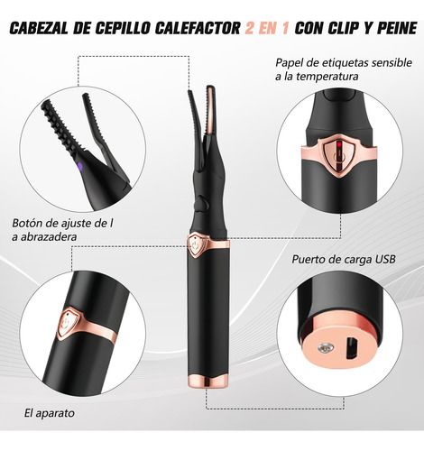 Rizador de pestañas electrico